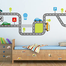 Load image into Gallery viewer, Waterproof Vinyl Truck Car Sticker for Water Bottle Laptop Party Favors (50 Pcs Vehicle Style)
