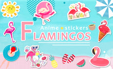 Load image into Gallery viewer, Waterproof Flamingo Vinyl Stickers Bomb Laptop Water Bottle for Vsco Girls (50Pcs/Pack)
