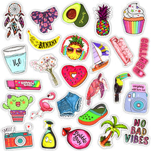 Load image into Gallery viewer, Waterproof Vinyl Stickers for Car Bike Laptop Skateboard Luggage Decal Graffiti Patches Stickers (50 Pcs Vsco Girl Style)

