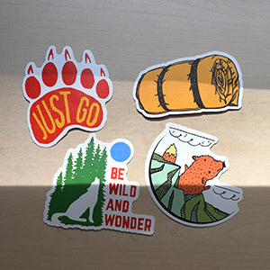 Waterproof Nature Vinyl Stickers Pack for Scrapbooking Water Bottle DIY (50 Pcs Insect Style)