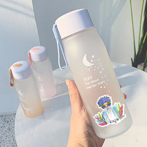 Waterproof Cute Vinyl Stickers for Water Bottle Laptop Scrapbook (50 Pcs Llama Style)