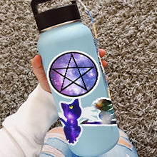 QTL Waterproof Vinyl Stickers for Laptop Skateboard Car Decal (50Pcs Galaxy Style)
