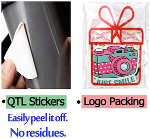 Waterproof Vinyl Vsco Stickers for Water Bottle Laptop Aesthetic Gifts(50 Pcs Cute Girl Style)