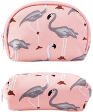 Load image into Gallery viewer, Waterproof Flamingo Cosmetic Bag Set Toiletry Storage Organizer for Women Girls(Pink)
