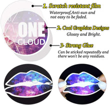 Load image into Gallery viewer, QTL Waterproof Vinyl Stickers for Laptop Skateboard Car Decal (50Pcs Galaxy Style)
