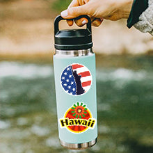 Load image into Gallery viewer, Waterproof Vinyl Stickers for Laptop Luggage Scrapbook Postcard (100Pcs Travel Style)
