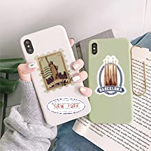 Load image into Gallery viewer, Vintage Waterproof Vinyl Stickers for Laptop Luggage Scrapbook Postcard (50Pcs Stamp Style)
