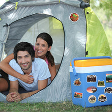 Load image into Gallery viewer, Waterproof Vinyl Stickers Pack for Water Bottle Laptop Bike DIY (50 Pcs Outdoor Adventure Style)
