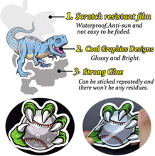 Load image into Gallery viewer, Waterproof Dinosaur Vinyl Stickers Bomb Water Bottle Bike Party Favors (50Pcs/Pack)
