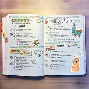 Waterproof Cute Vinyl Stickers for Water Bottle Laptop Scrapbook (50 Pcs Llama Style)