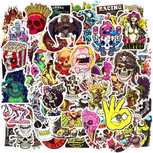 Load image into Gallery viewer, Waterproof Vinyl Stickers Bomb Laptops Skateboard Bumper Car Decals (150Pcs Punk Style)
