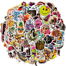 Load image into Gallery viewer, Waterproof Vinyl Stickers Bomb Laptops Skateboard Bumper Car Decals (150Pcs Punk Style)
