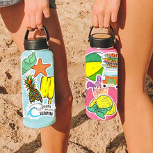 Load image into Gallery viewer, Waterproof Vsco Vinyl Stickers for Laptop Water Bottle Cooler (50 Pcs Summer Beach Style)
