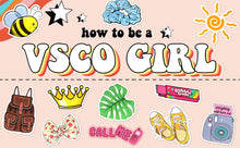 Load image into Gallery viewer, Waterproof Trendy VSCO Stickers Bomb Water Bottle Folders for Teen Girls (100Pcs/Pack)
