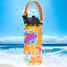 Load image into Gallery viewer, Waterproof Vinyl Stickers for Laptop Water Bottle Folders Girls Gifts (30Pcs Unicorn Style)
