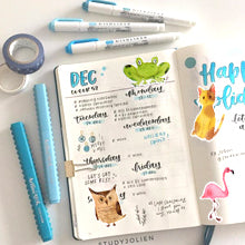 Cute Watercolor Animal Vinyl Stickers Bomb Laptop Water Bottle Folders (50Pcs/Pack)