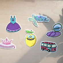 Load image into Gallery viewer, Waterproof Vinyl Vsco Stickers for Water Bottle Laptop Aesthetic Gifts(50 Pcs Cute Girl Style)
