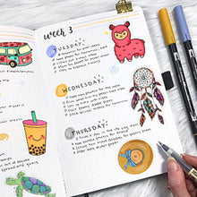 Load image into Gallery viewer, Waterproof Vinyl Stickers Bomb Water Bottle Laptop Craft Gifts for Vsco Girls (100 Pcs Cute Trendy Style)
