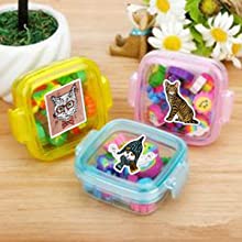 Cute Waterproof Cat Vinyl Stickers Bomb Laptop Water Bottle Folders (50Pcs/Pack)
