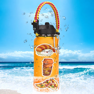 Kawaii Waterproof Food Vinyl Stickers Bomb Water Bottle Scrapbooking Fridge (50Pcs/Pack)